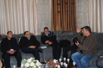 بالصور: أهالي البيوت المهددة بالهدم في الرملة يجتمعون مع قيادة الشرطة